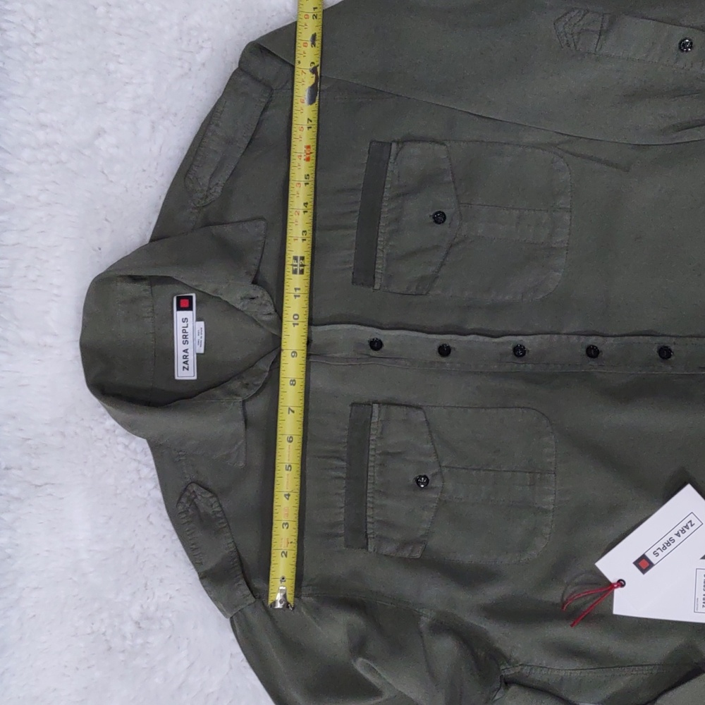 ZARA SRPLS LONG SLEEVE SHIRT. - Picture 11 of 17
